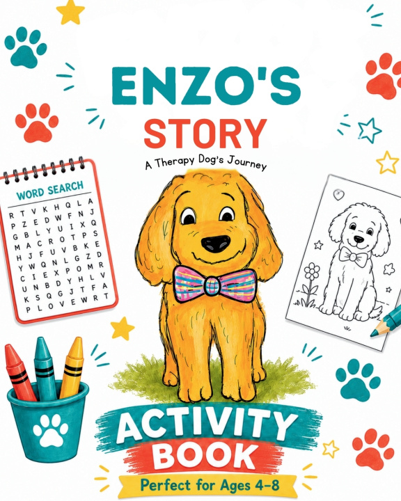 Könyv Enzo's Story - A Therapy Dog's Journey Dana Tozzi