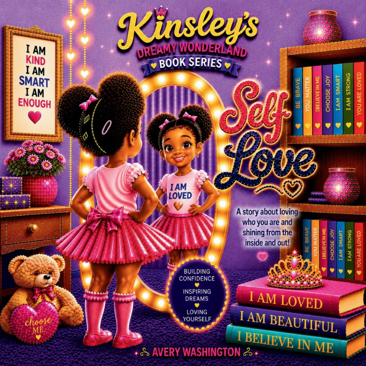 Libro Kinsley's Dreamy Wonderland Self - Love Washington