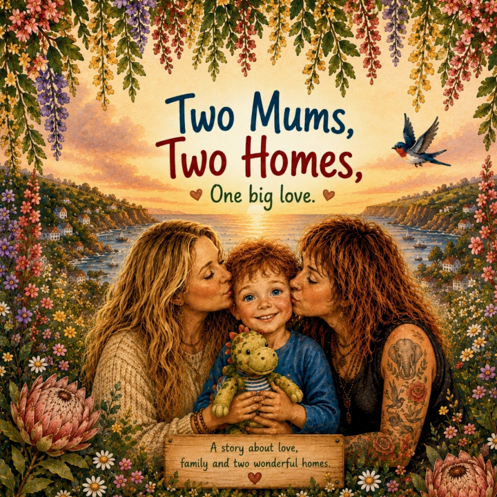 Kniha Two Mums, Two Homes Kate Fitzpatrick