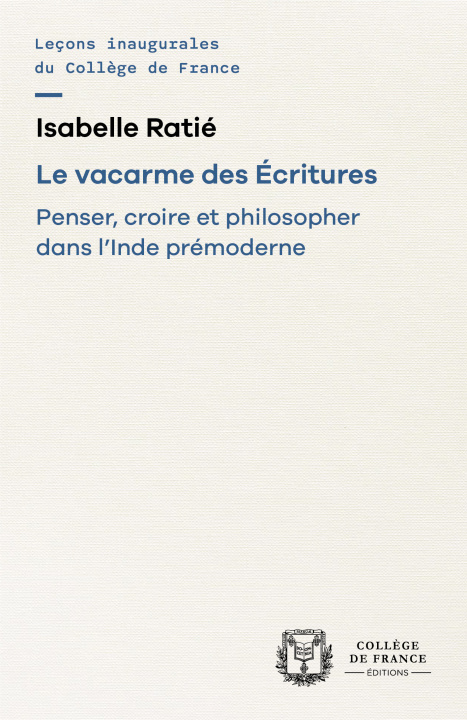 Könyv Le vacarme des Écritures Ratié