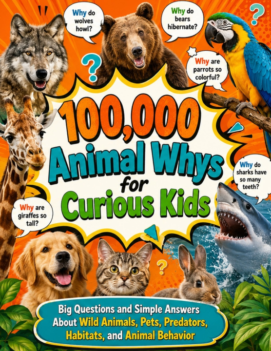 Könyv 100,000 Animal Whys for Curious Kids Dr Homer S. Valverde