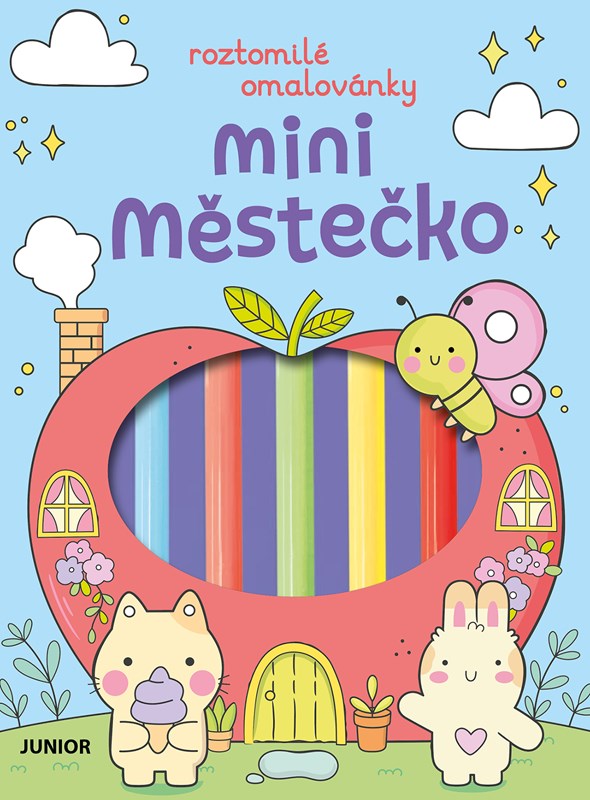 Könyv Mini městečko (Roztomilé omalovánky) 