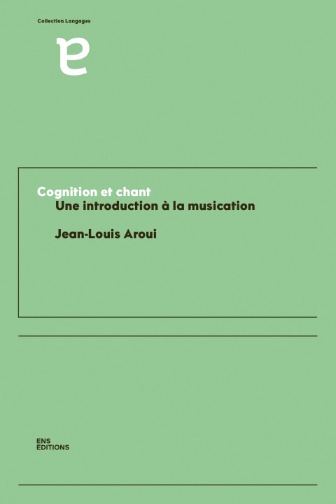 Buch Cognition et chant Aroui