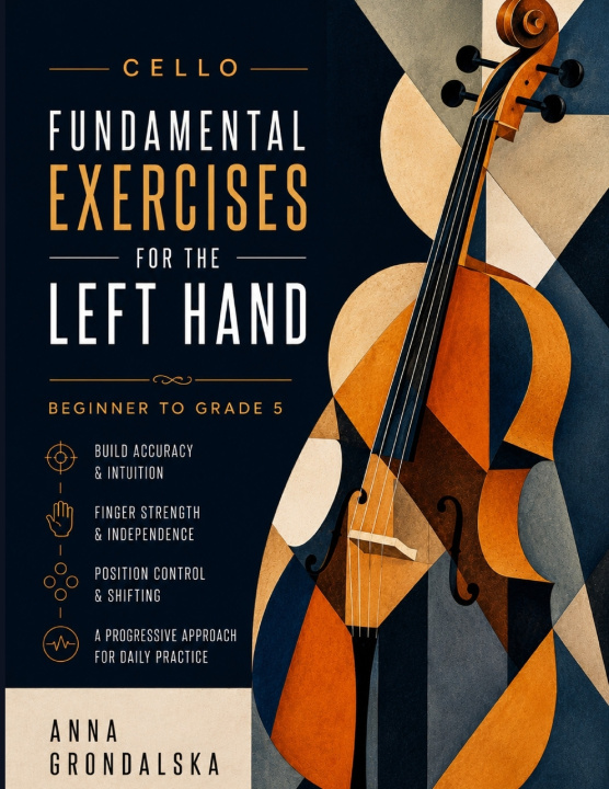 Книга Cello - Exercises for the Left Hand Anna Grondalska