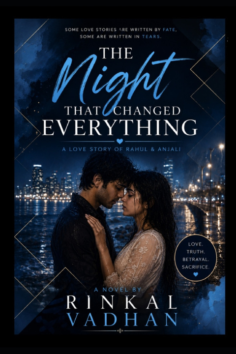 Boek The Night That Changed Everything Rinkal Priyank vadhan
