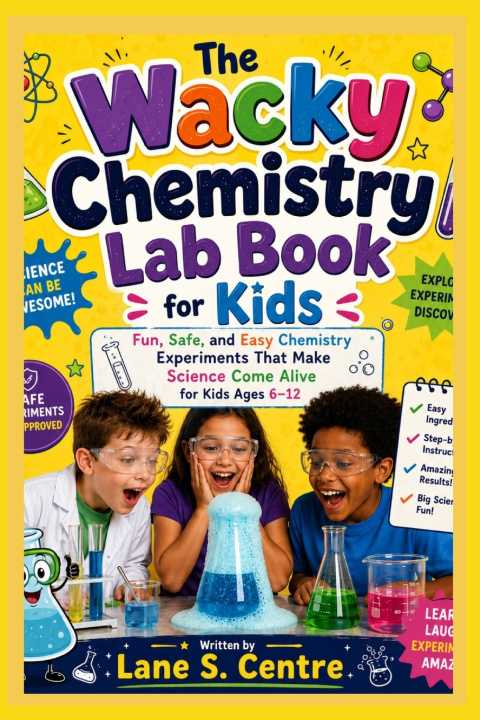 Книга The Wacky Chemistry Lab Book for Kids Lane S. Centre