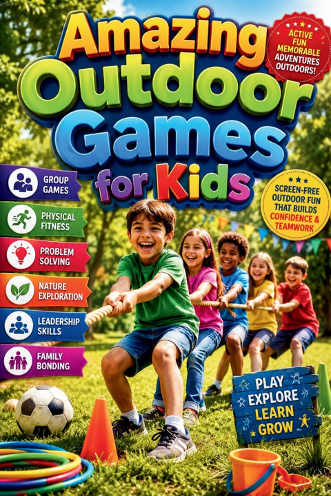 Carte Amazing Outdoor Games for Kids Ritu Rana