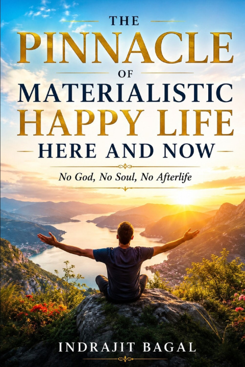 Livro THE PINNACLE OF MATERIALISTIC HAPPY LIFE HERE AND NOW Indrajit Bagal