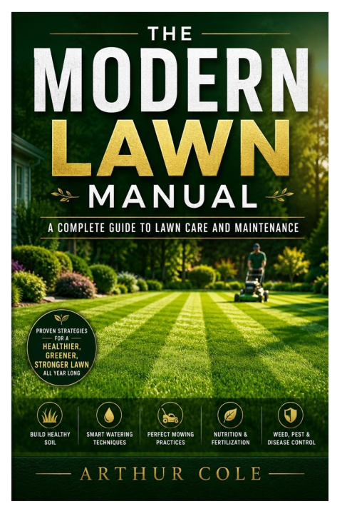 Könyv THE MODERN LAWN MANUAL ARTHUR COLE