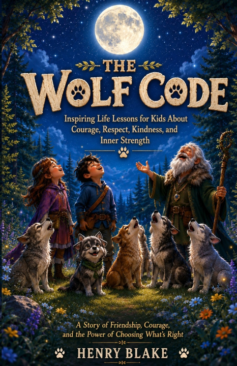 Книга The Wolf Code Book for Kids Henry Blake