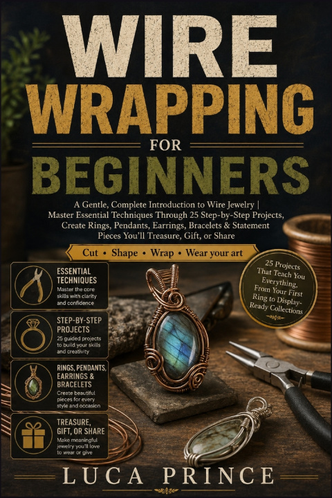Buch Wire Wrapping for Beginners LUCA PRINCE