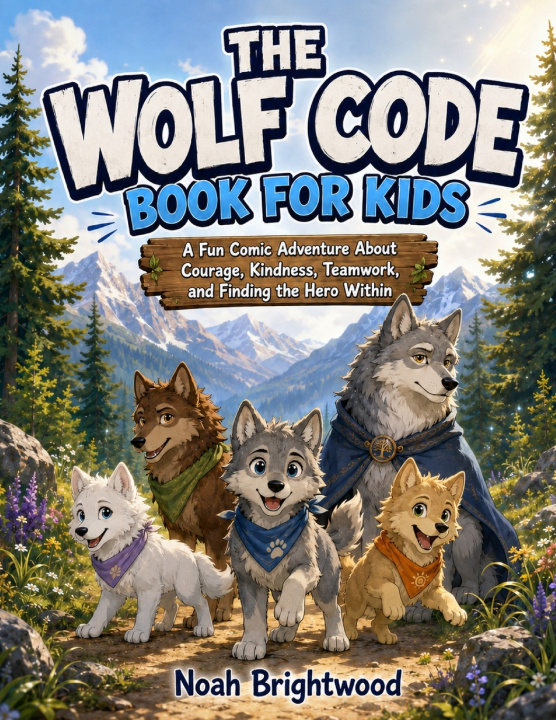 Книга The Wolf Code Book for Kids Noah Brightwood