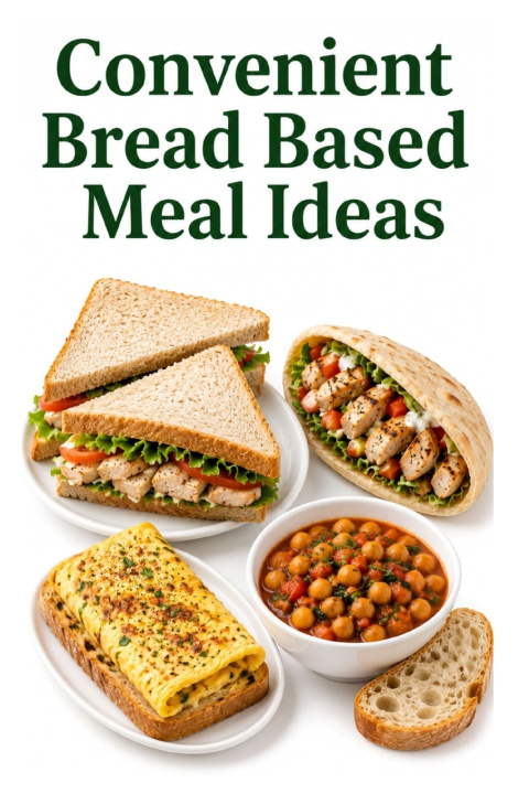 Boek Convenient Bread Based Meal Ideas Zulfiqar Khan