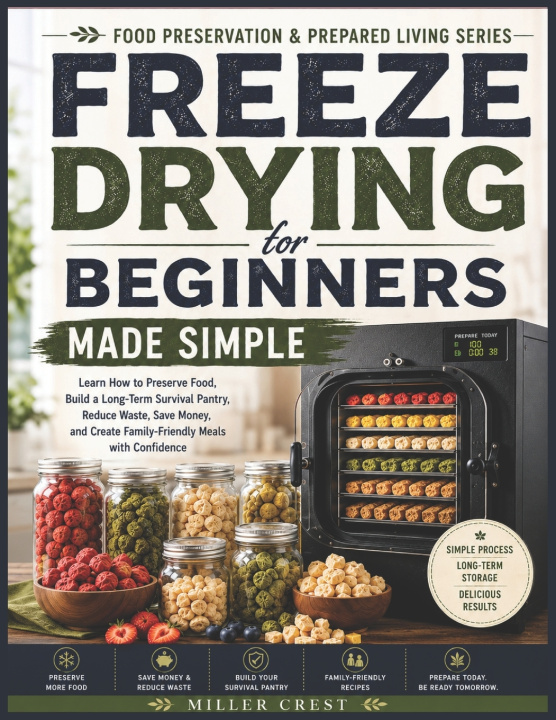 Книга Freeze Drying for Beginners Made Simple Miller Crest