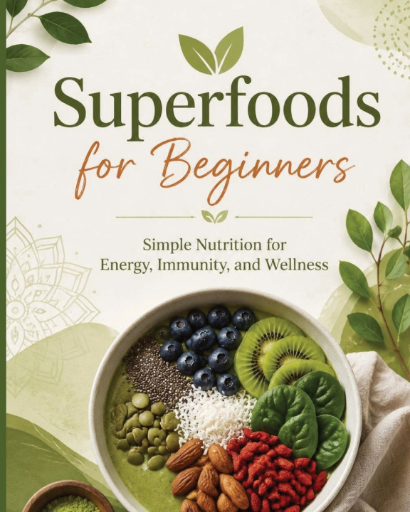 Książka Superfoods for Beginners Eden Vance