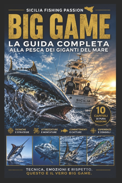 Książka BIG GAME Sicilia Fishing Passion