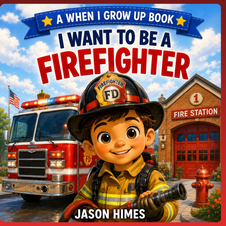 Livro I Want To Be A Firefighter Jason Himes