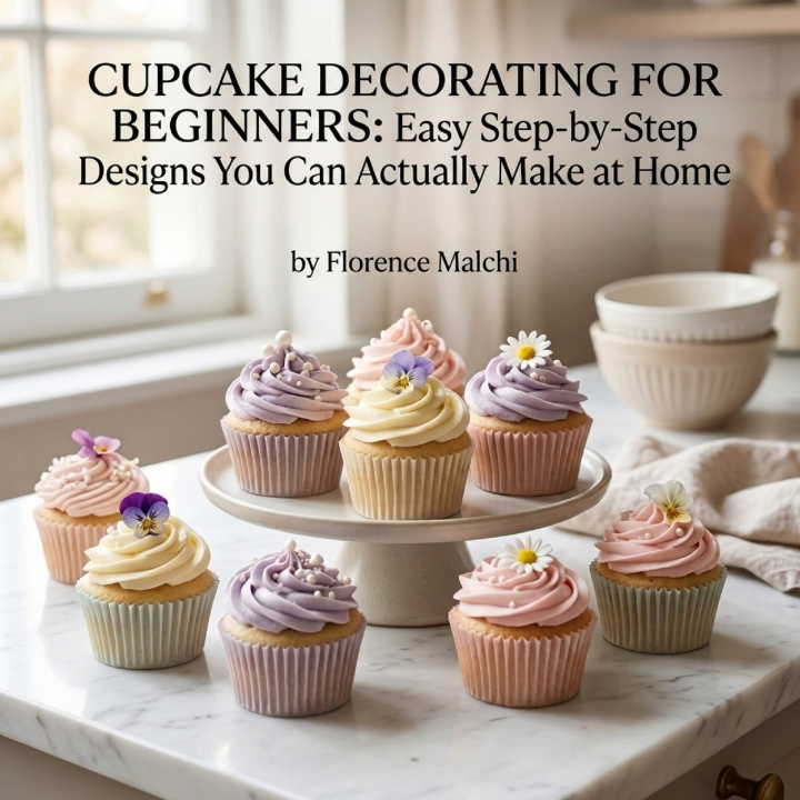 Книга Cupcake Decorating for Beginners Florence Malchi
