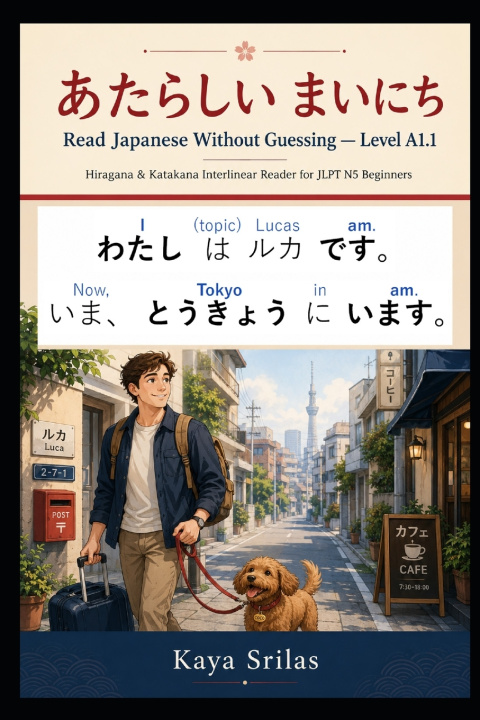 Книга Read Japanese Without Guessing - Level A1.1 Kaya Srilas