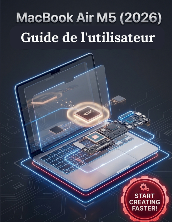 Kniha MacBook Air M5 (2026) Guide de l'utilisateur Craig L. Caulfield
