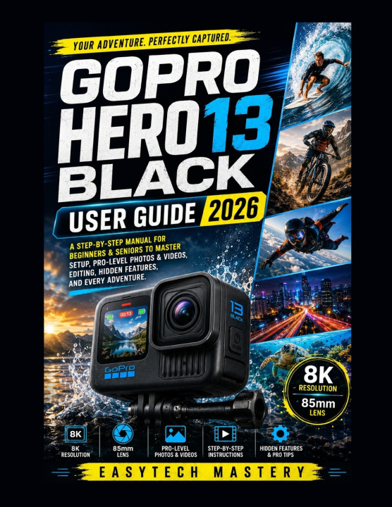Carte Gopro Hero 13 Black User Guide EasyTech Mastery