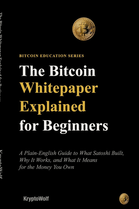 Boek The Bitcoin Whitepaper Explained for Beginners Krypto Wolf
