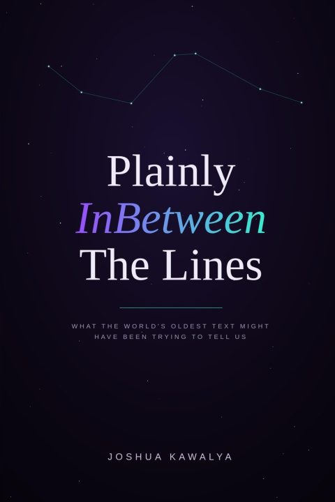 Boek Plainly InBetween The Lines Joshua Kawalya