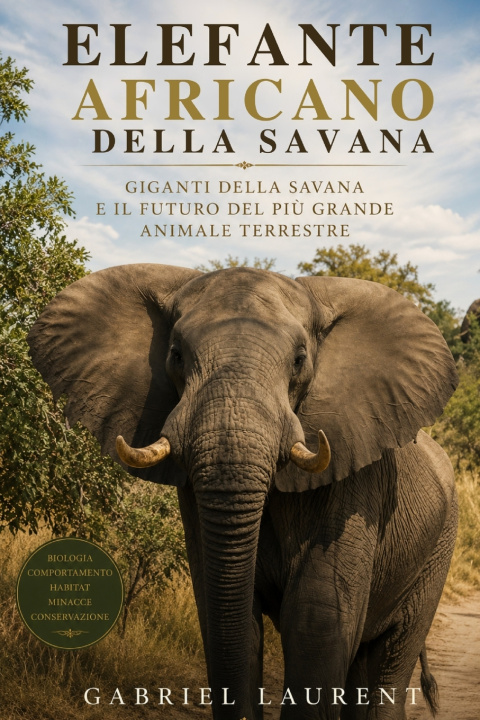 Knjiga Elefante africano della savana Gabriel Laurent