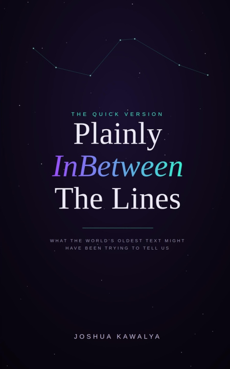 Книга Plainly InBetween The Lines Joshua Kawalya