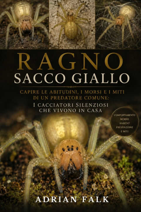 Książka Ragno sacco giallo Adrian Falk