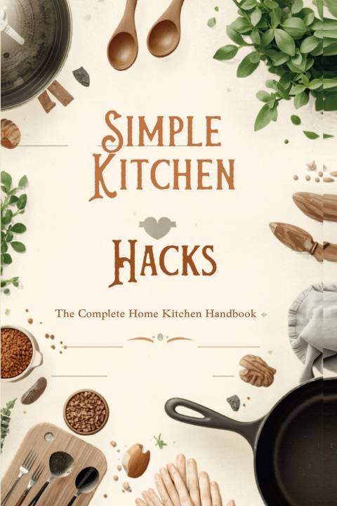 Książka "Simple Kitchen Hacks - The Complete Home Kitchen Handbook" Ami Gaz