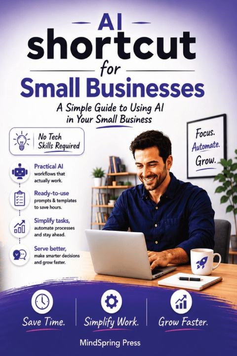 Boek AI Shortcut for Small Businesses Mind Spring Press