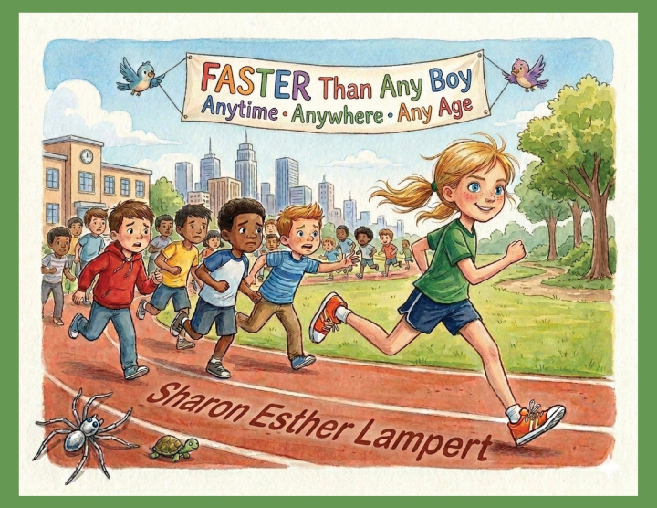 Livro FASTER Than Any Boy Anywhere Anytime Any Age Sharon Esther Lampert
