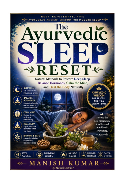 Könyv The Ayurvedic Sleep Reset Manish Kumar
