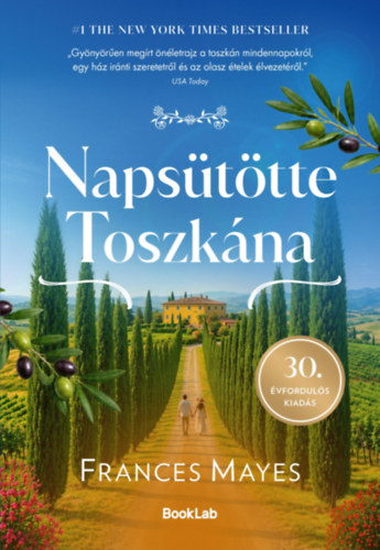 Book Napsütötte Toszkána Frances Mayes