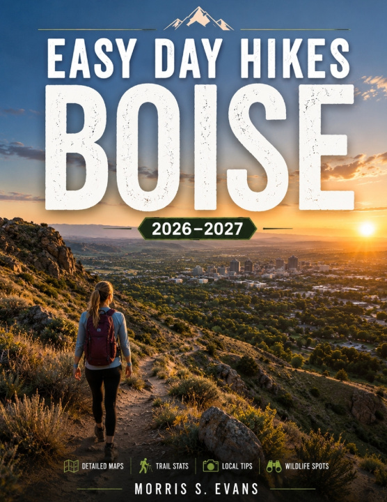 Carte Easy Day Hikes Boise 2026-2027 Morris S. Evans