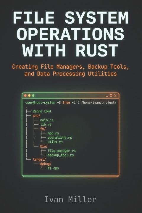 Boek File System Operations with Rust Ivan Miller