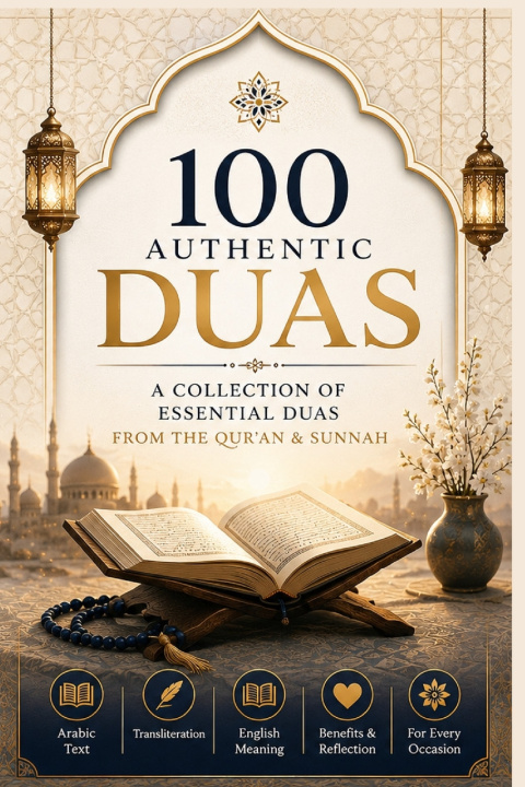 Boek 100 Authentic Duas Guided Hearts Press