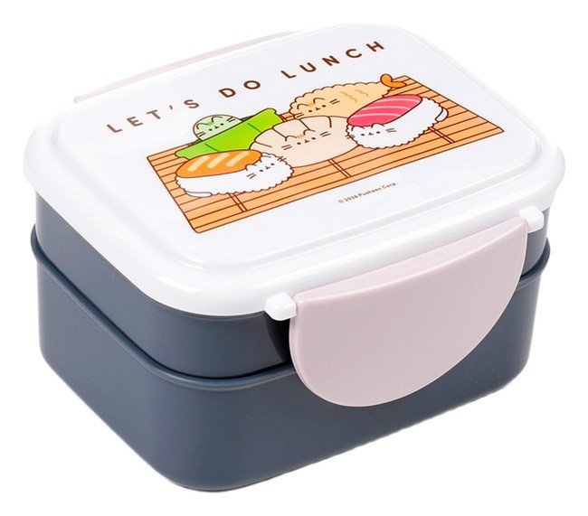 Spiel/Spielzeug Svačinový box s příborem Bento box Pusheen - Bento Club 