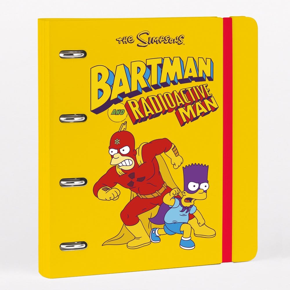 Stationery items The Simpsons 4 Ring Binder 
