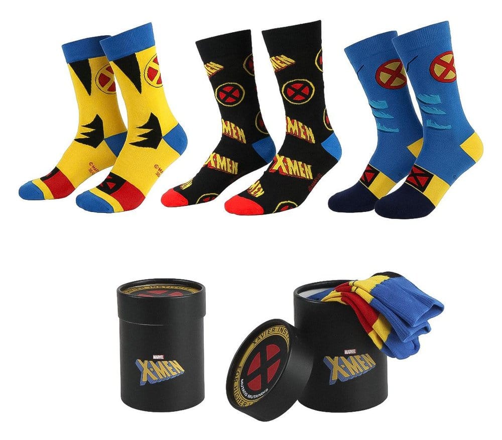 Schrijfwaren X-Men Socks 3-Pack 38-45 