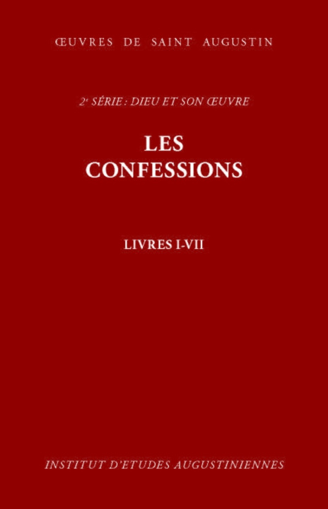 Book Les Confessions Augustin d'Hippone