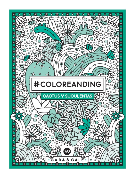 Kniha #Coloreanding Gaba; Gale