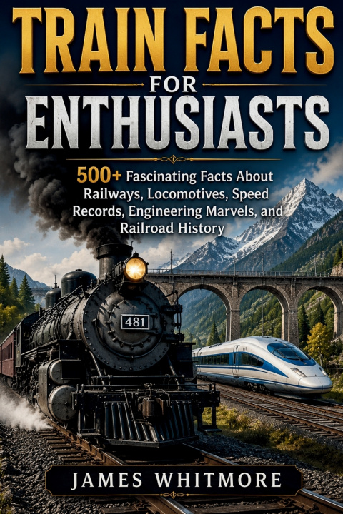 Boek TRAIN FACTS FOR ENTHUSIASTS James Whitmore
