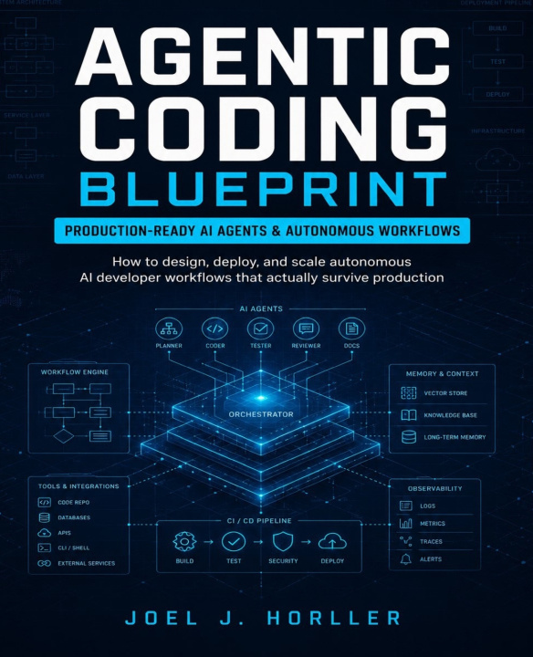 Kniha AGENTIC CODING BLUEPRINT Joel J. Horller