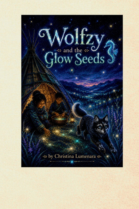 Boek Wolfzy and the Glow Seeds Christina Lumenara
