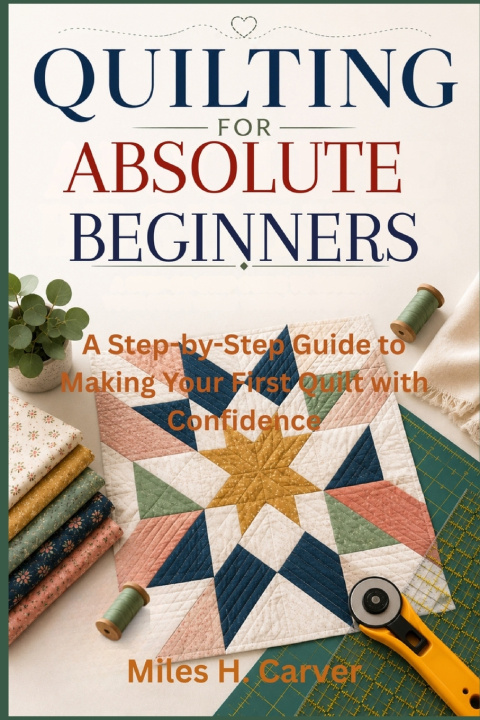 Kniha Quilting for Absolute Beginners Miles H. Carver
