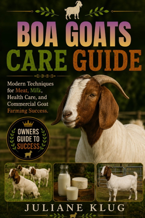 Boek BOA GOATS CARE GUIDE JULIANE KLUG