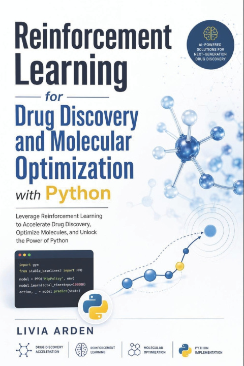 Könyv Reinforcement Learning for Drug Discovery and Molecular Optimization with Python Takehiro Kanegi