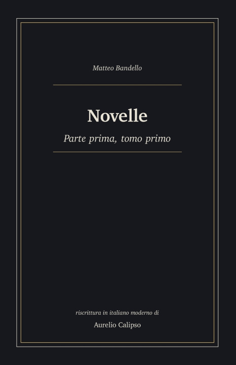 Book Novelle Matteo Bandello